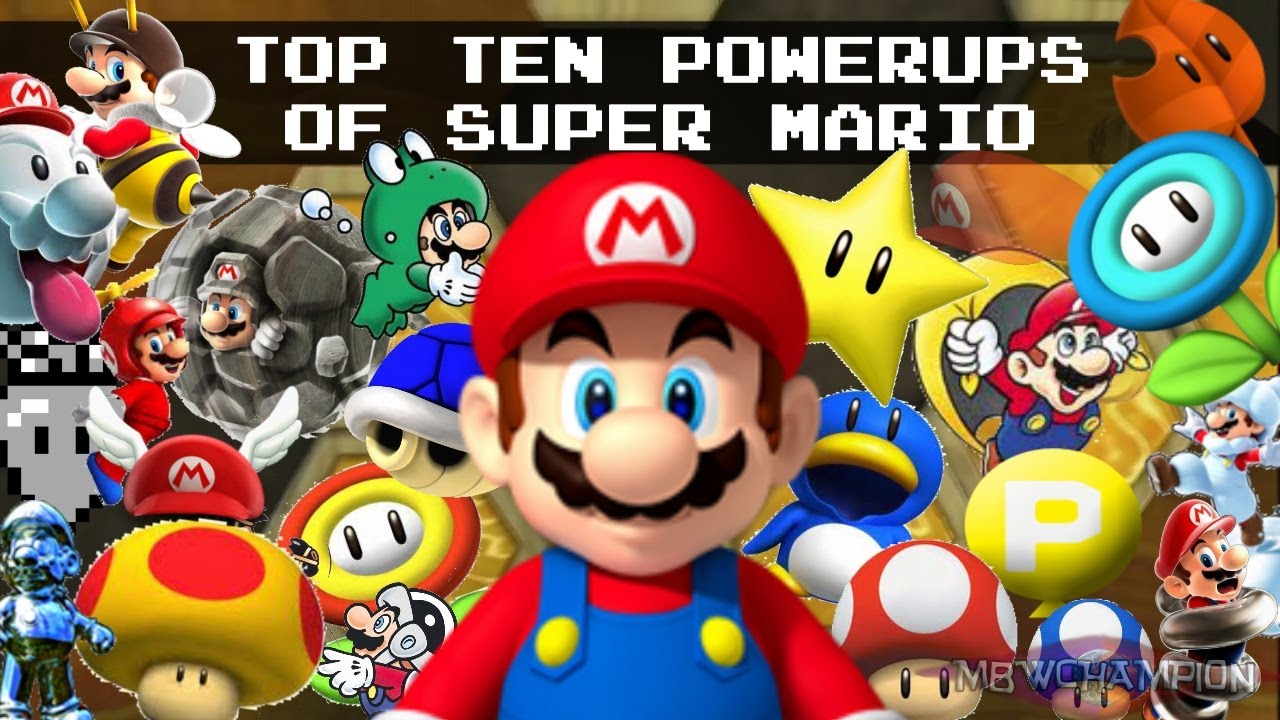Музыка из игр mario. Mario Power up. Mario all Power ups. Super Mario Bros Power-ups. Игра с Марио Pow.