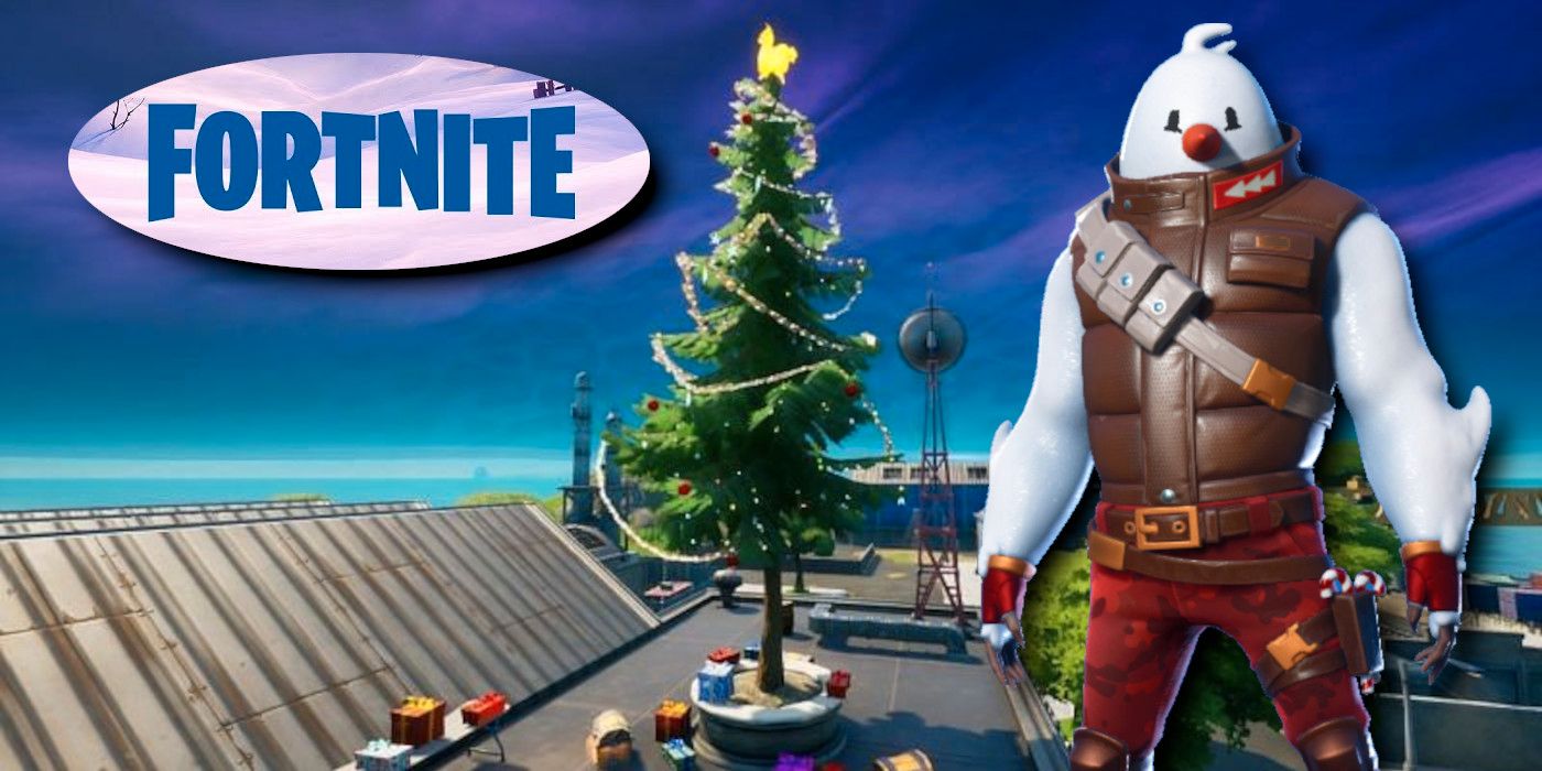 Where are the holiday trees in fortnite Chapter 2 Season 5?