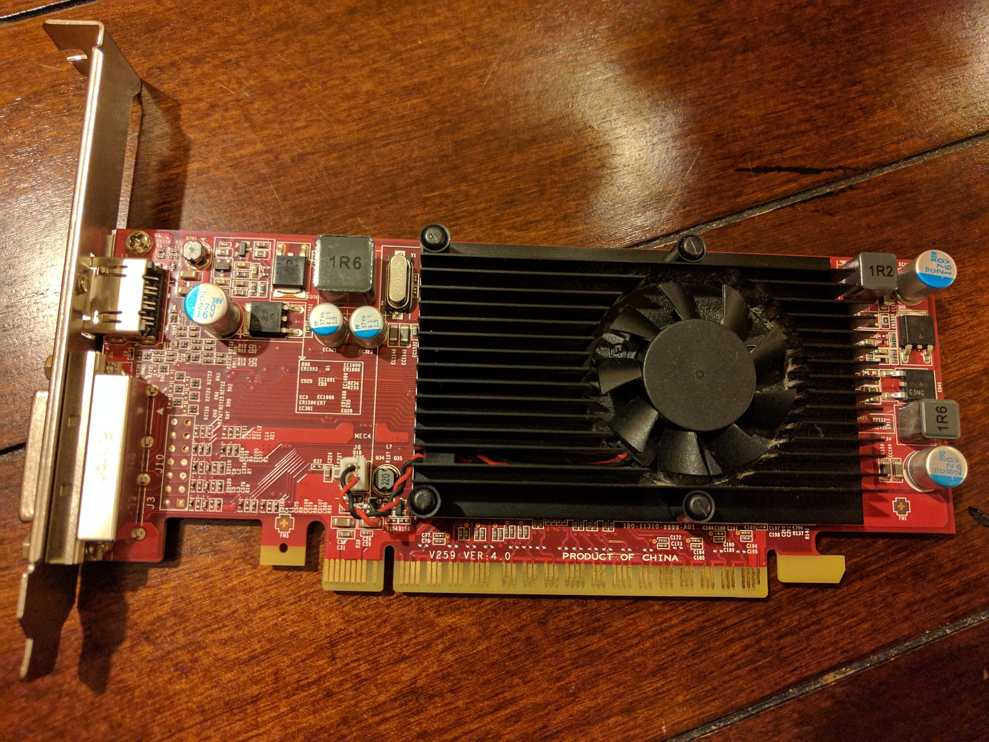 Where is the package of graphics cards?